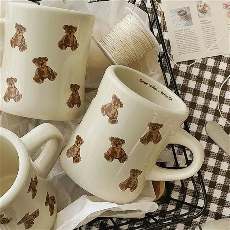Tasse à café ourson - Cibo cuisine déco