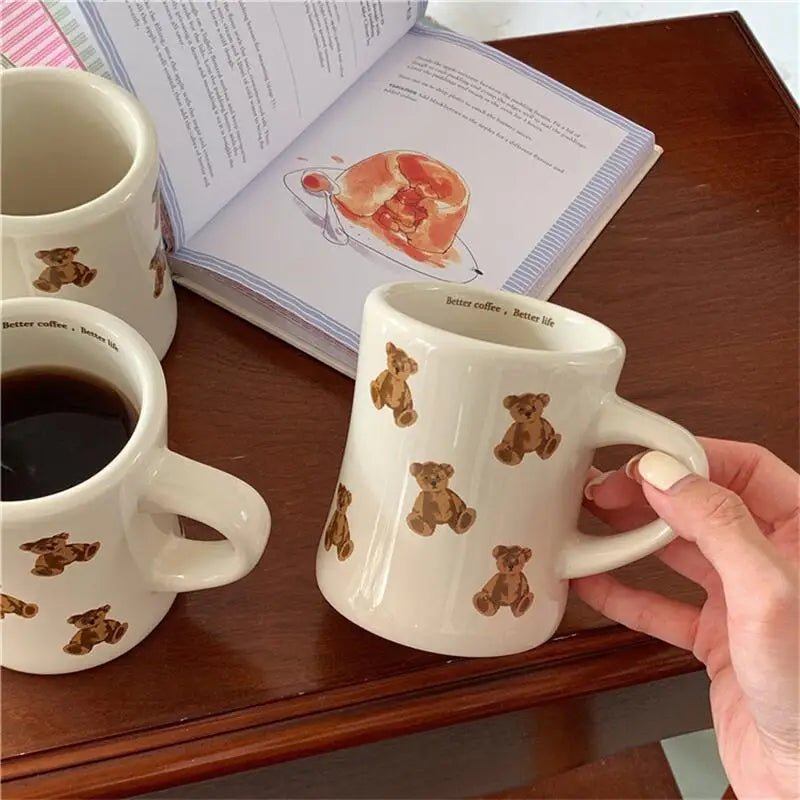 Tasse à café ourson - Cibo cuisine déco