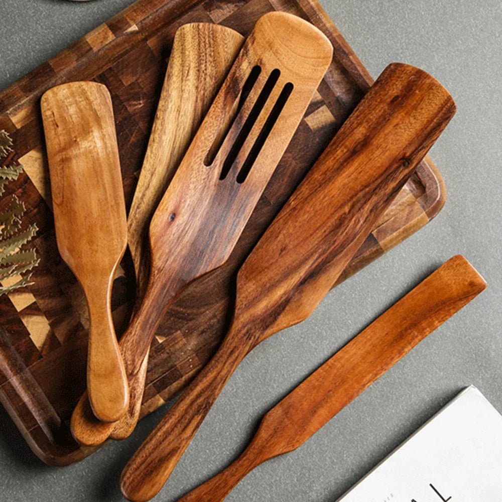 Ustensile de cuisine en bois - Cibo cuisine déco