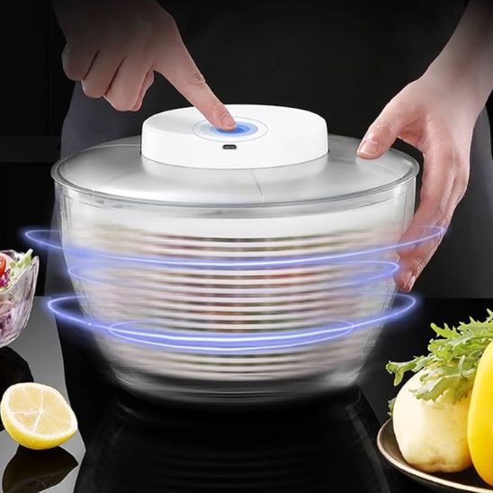 Essoreuse à salade electrique - Cibo cuisine déco