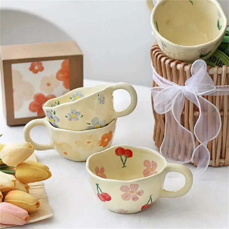 Tasse à café floral - Cibo cuisine déco