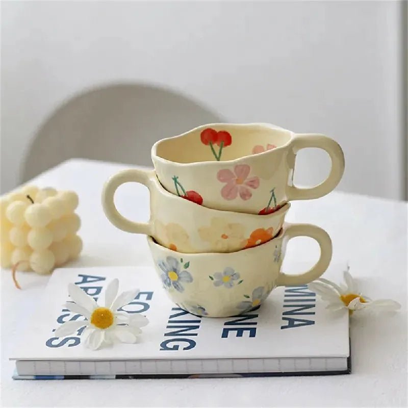 Tasse à café floral - Cibo cuisine déco