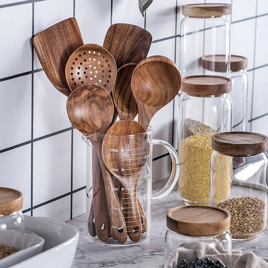 Ustensile de cuisine en bois - Cibo cuisine déco