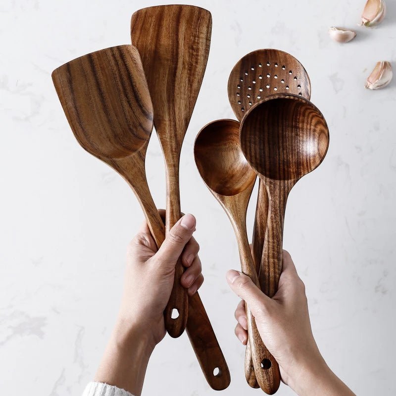 Ustensile de cuisine en bois - Cibo cuisine déco